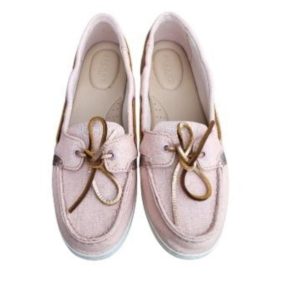 Sperry Topsider Starfish Rose Pink Boat Slip On Casual Sun Loafer Shoe Women 9.5 - Picture 3 of 13